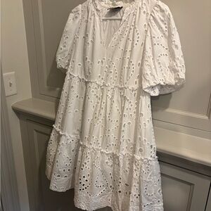 Tuckernuck White Eyelet Women's Dress